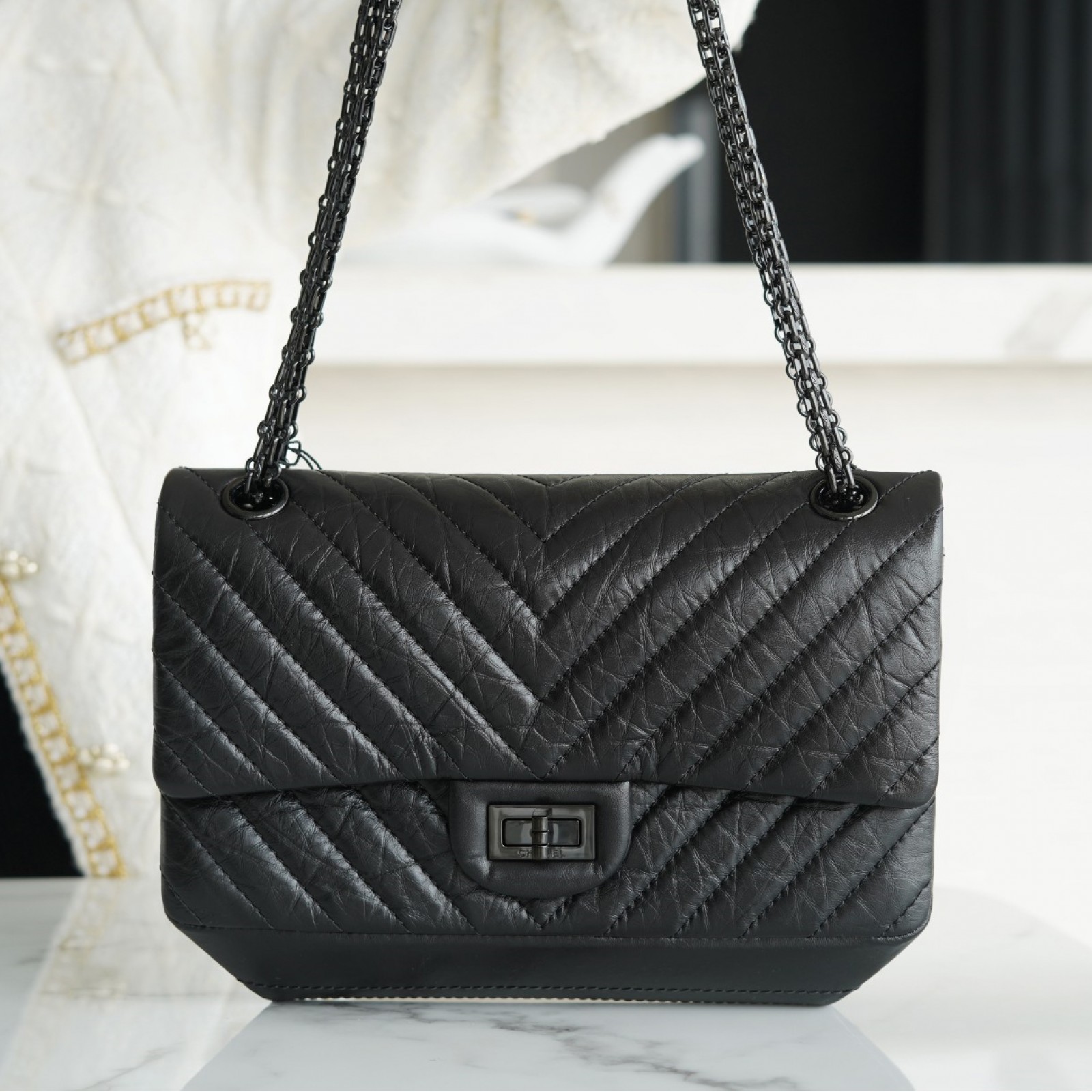 CHANEL 2.55 REISSUE 225 FLAP BAG