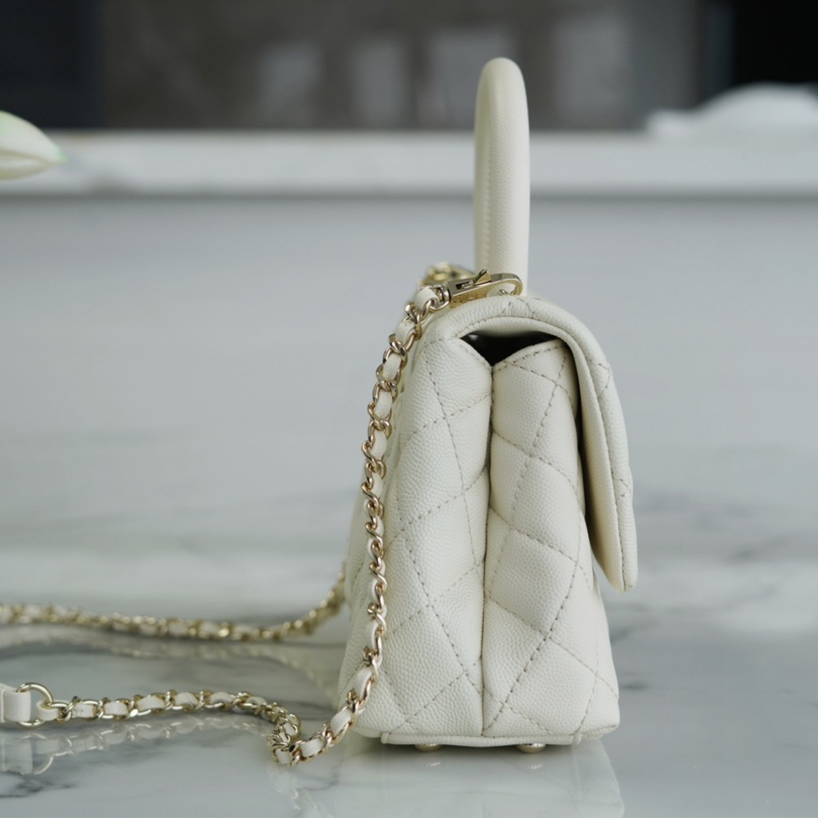 CHANEL SMALL COCO HANDLE BAG