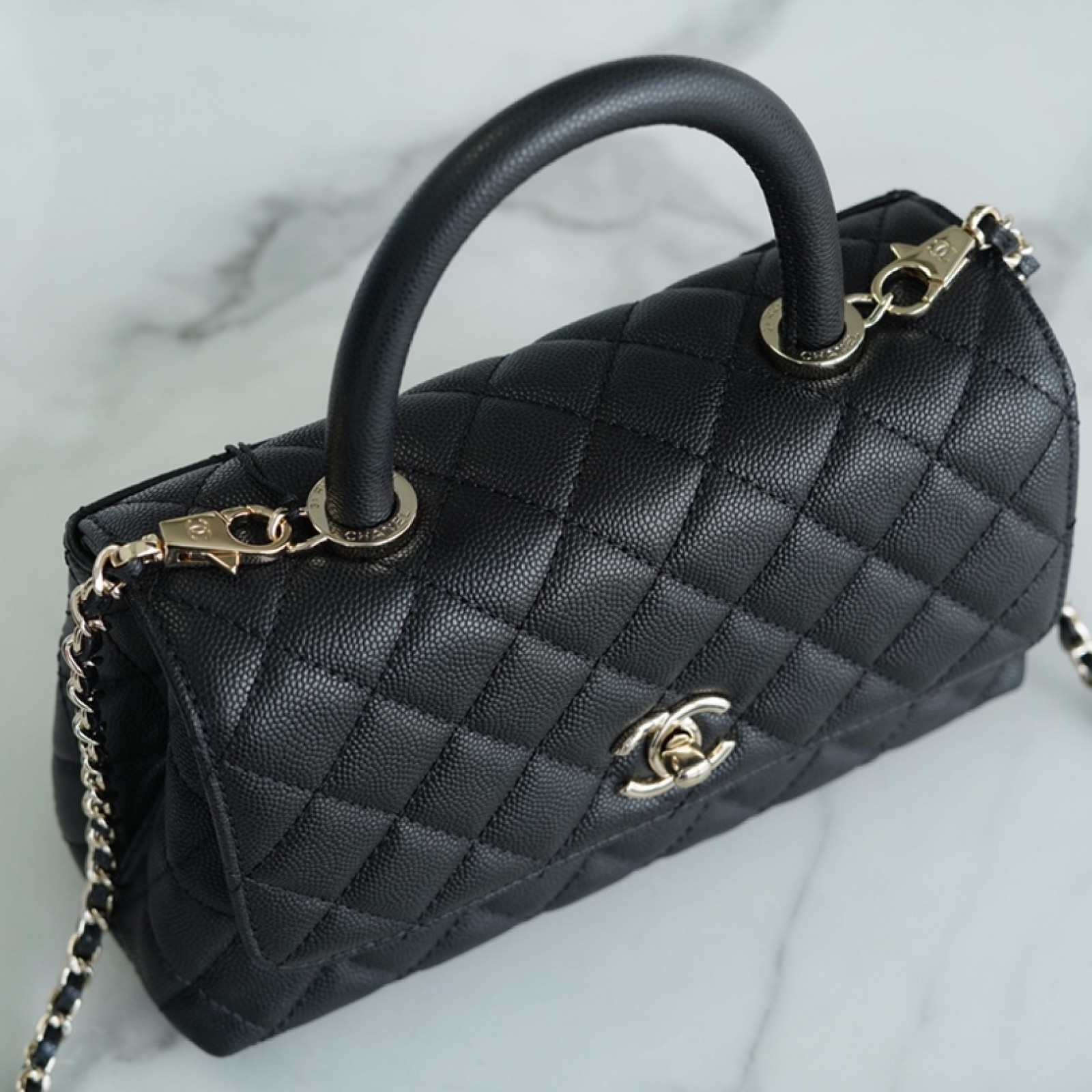 CHANEL SMALL COCO HANDLE BAG