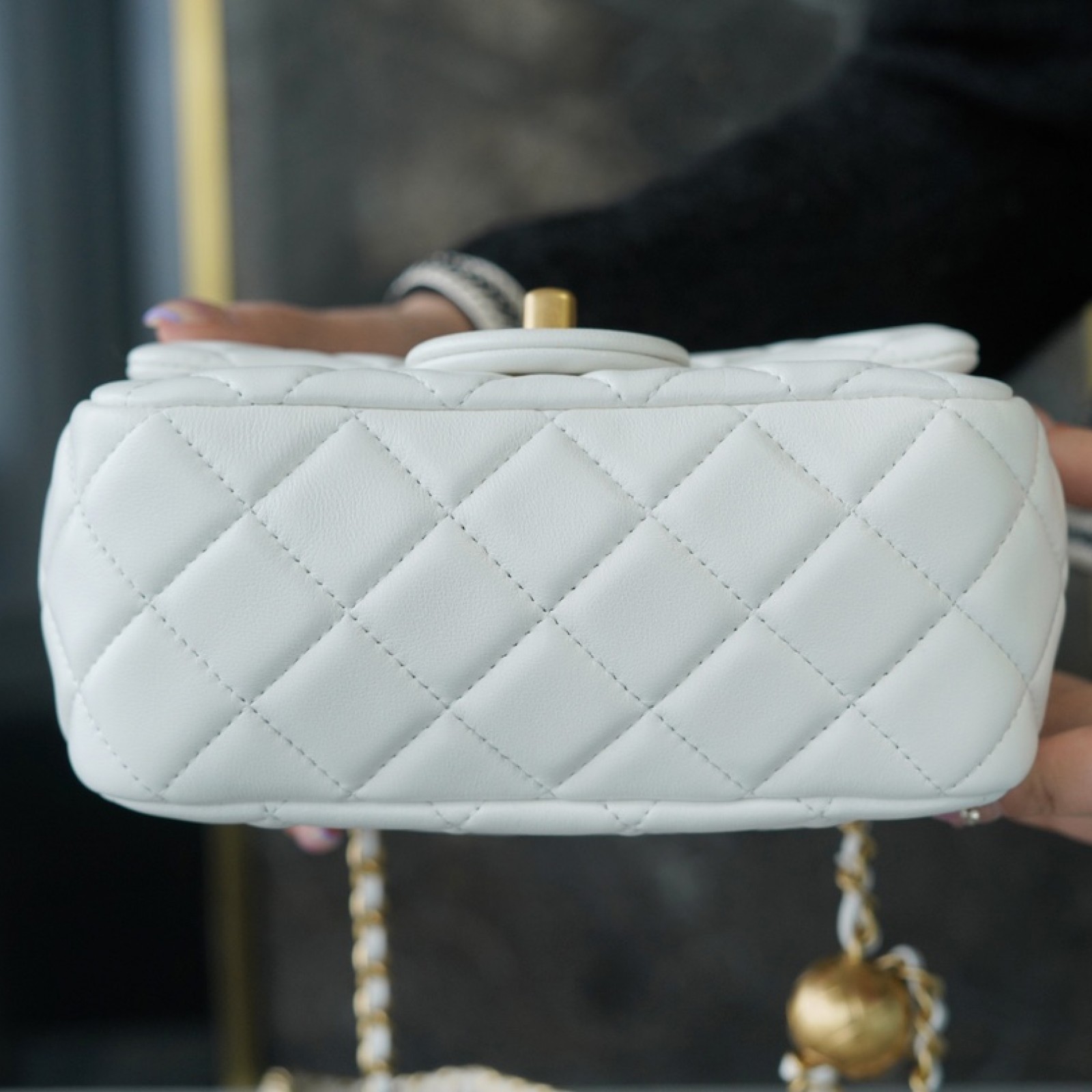 CHANEL PEARL CRUSH MINI FLAP BAG