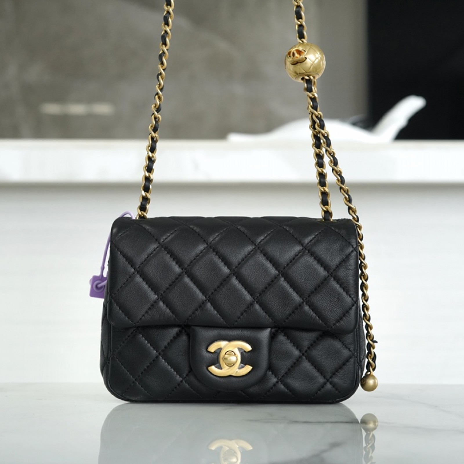 CHANEL PEARL CRUSH MINI FLAP BAG