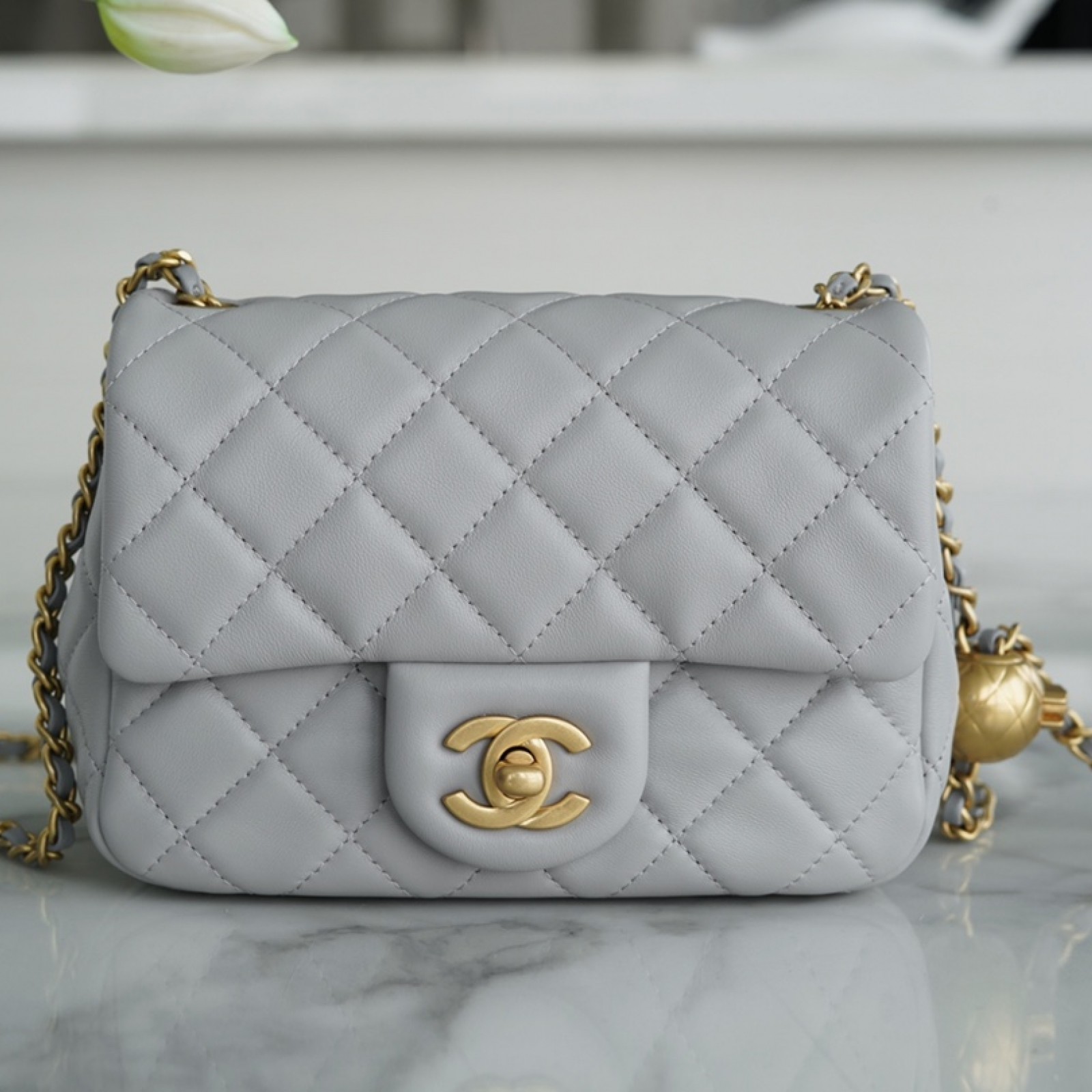 CHANEL PEARL CRUSH MINI FLAP BAG