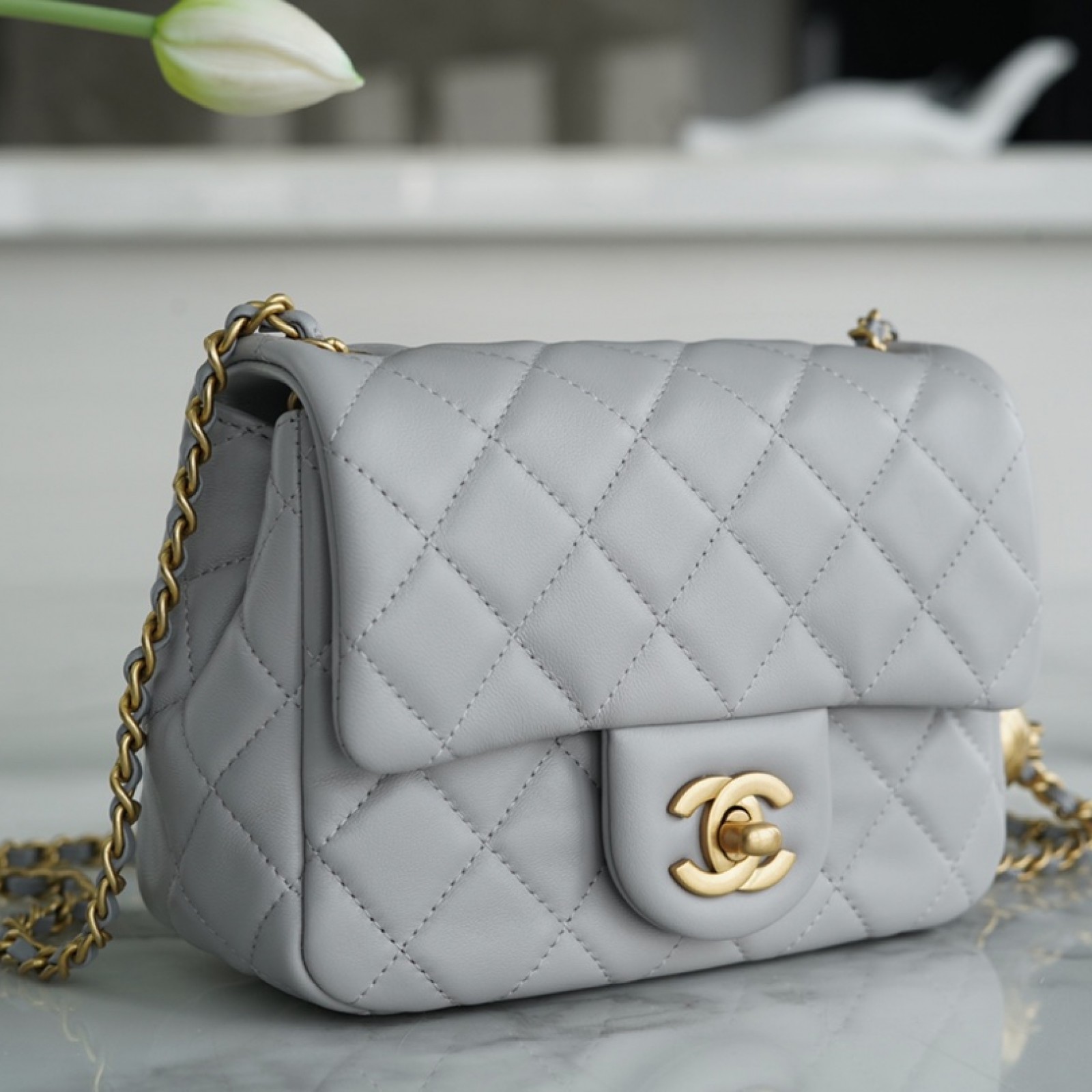 CHANEL PEARL CRUSH MINI FLAP BAG