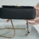 CHANEL MINI TOP HANDLE RECTANGULAR FLAP BAG