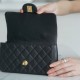 CHANEL MINI TOP HANDLE RECTANGULAR FLAP BAG