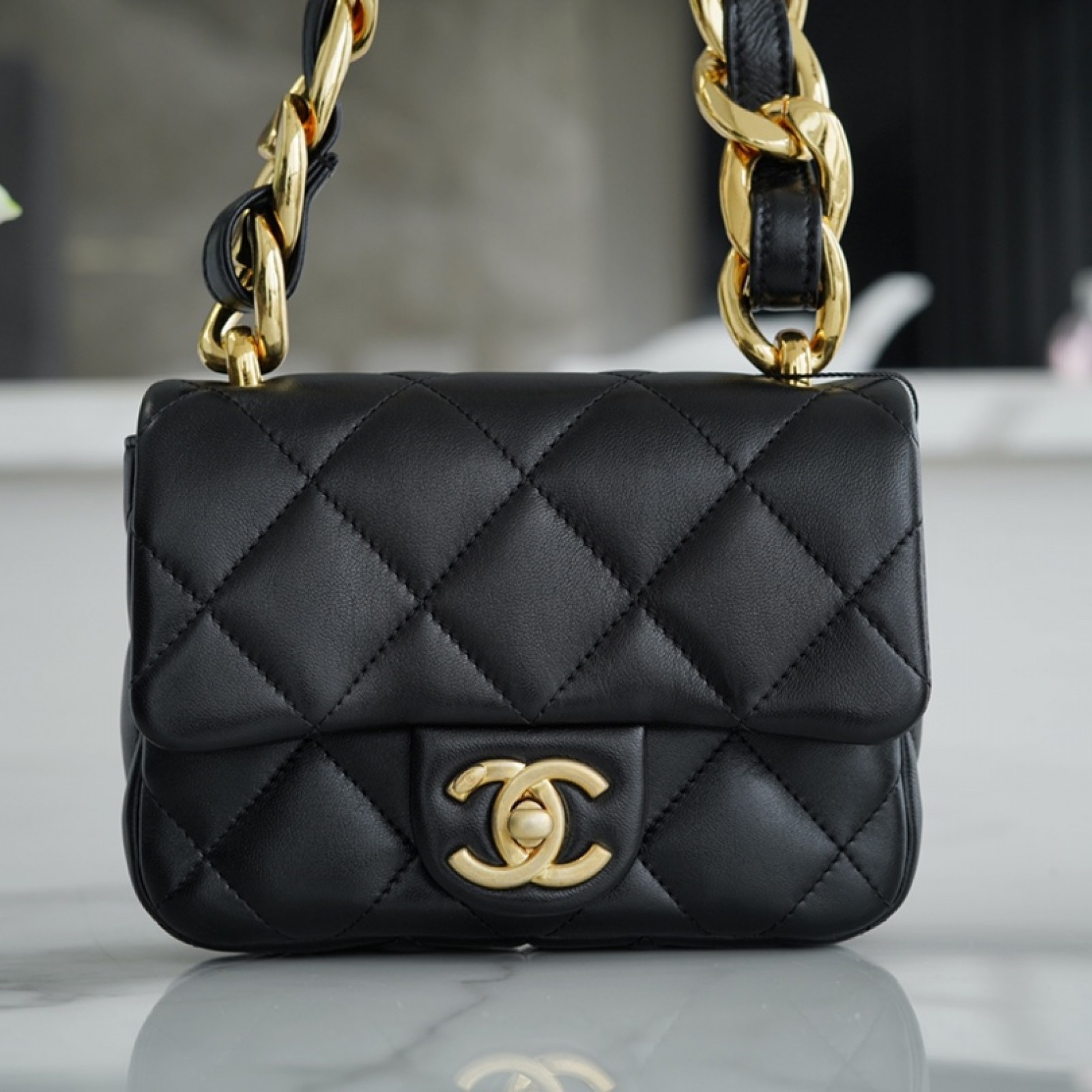 CHANEL MINI FUNKY TOWN FLAP BAG