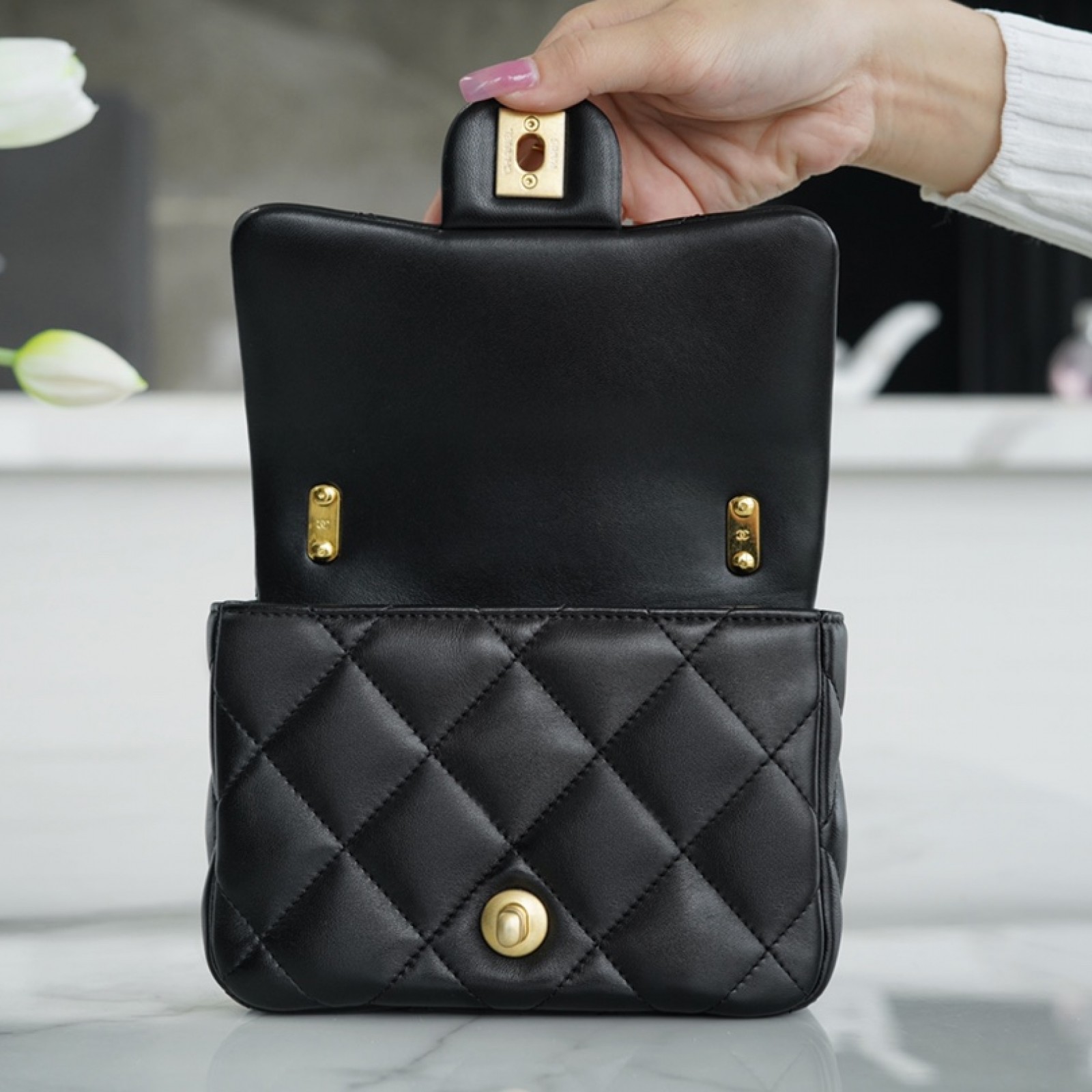 CHANEL MINI FUNKY TOWN FLAP BAG