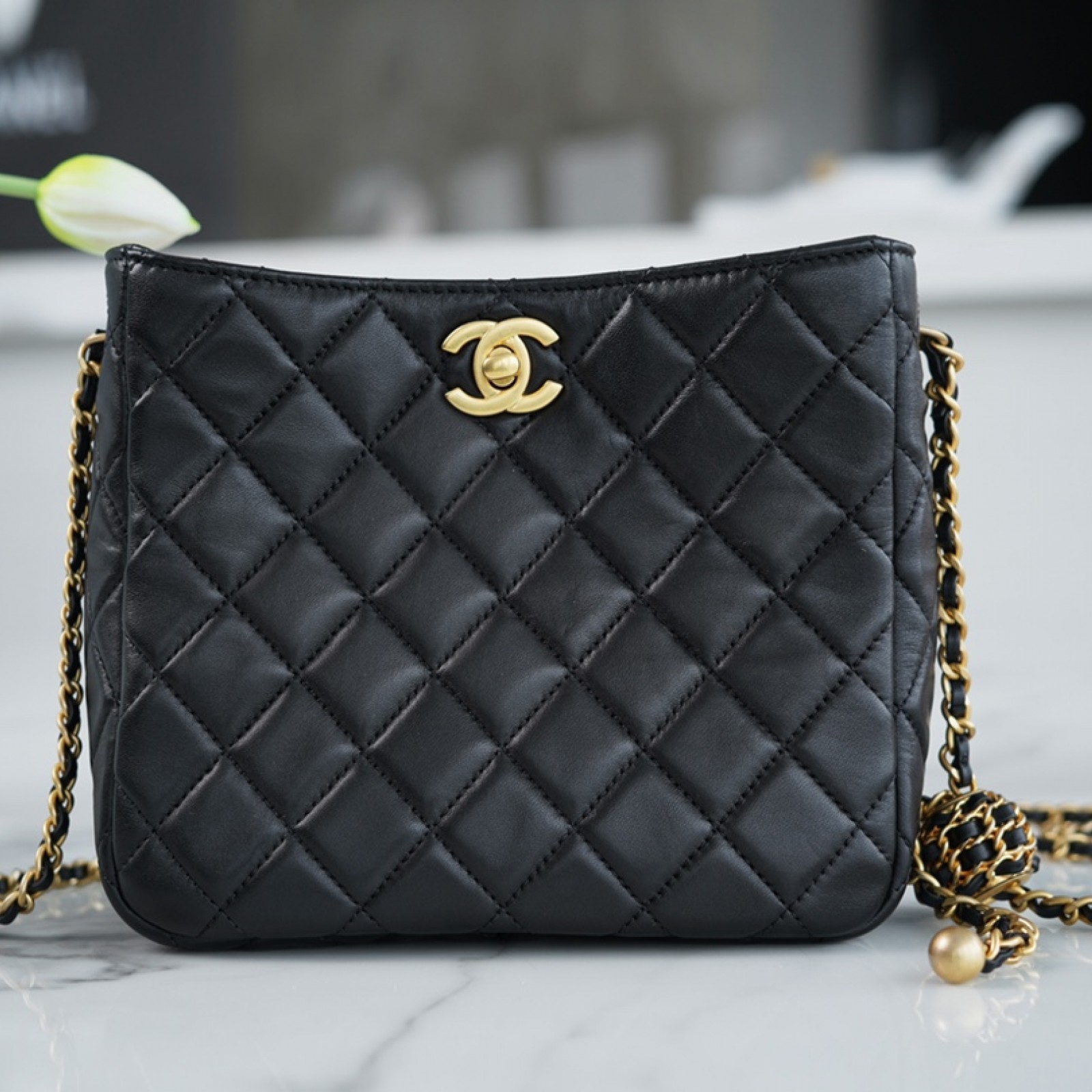 CHANEL PEARL CRUSH HOBO BAG