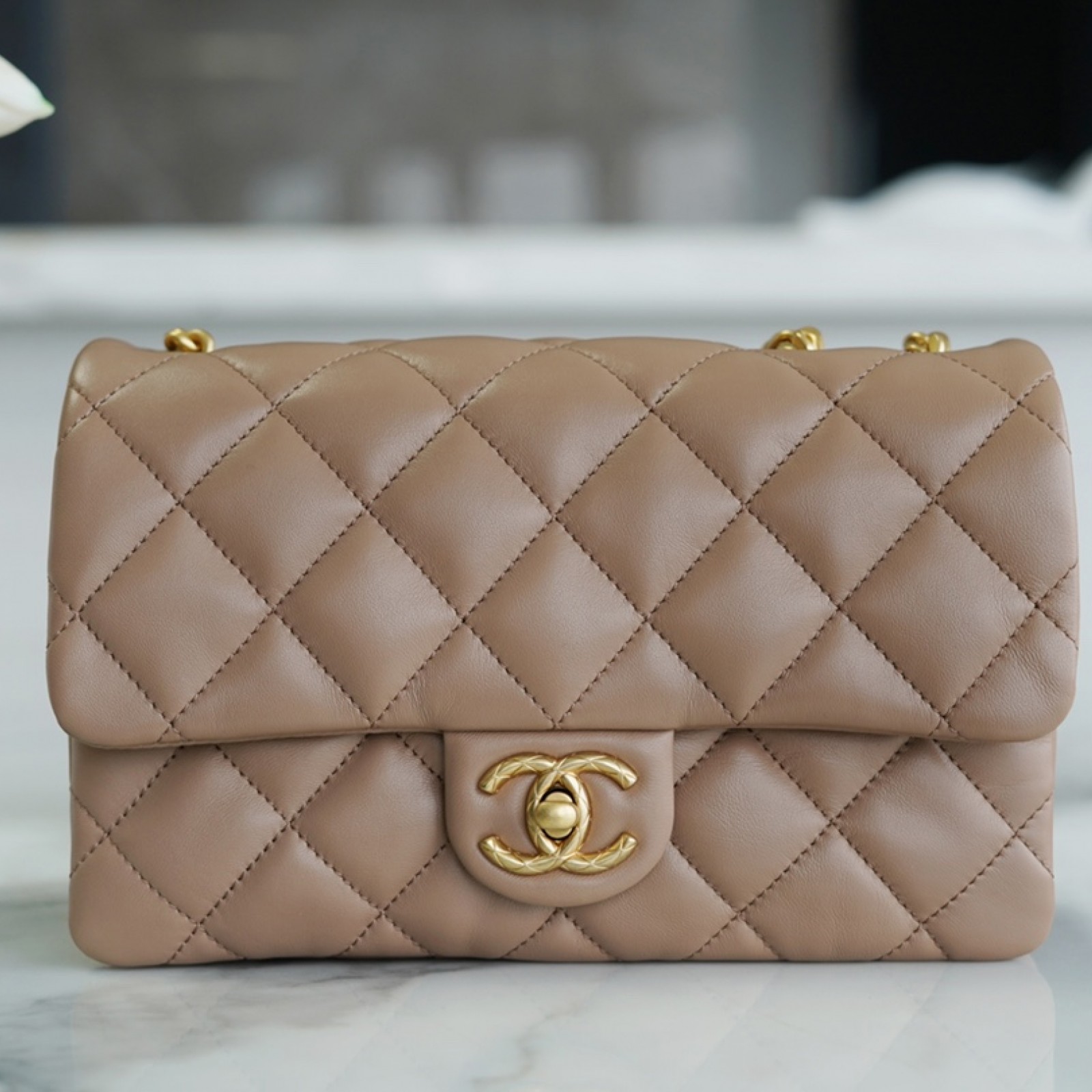 CHANEL MEDIUM PILLOW CRUSH FLAP BAG