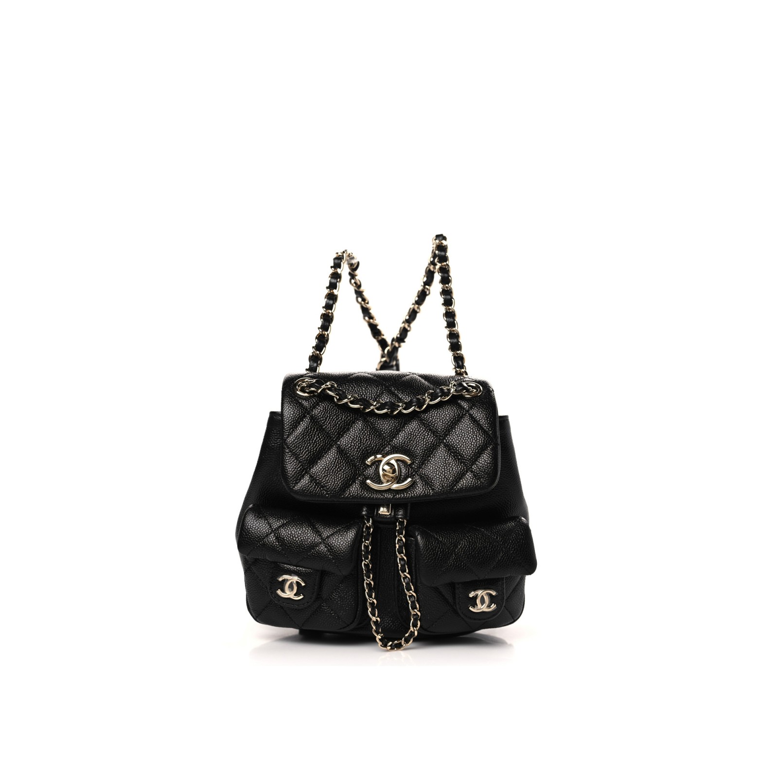 CHANEL MINI DUMA POCKETS DRAWSTRING BACKPACK