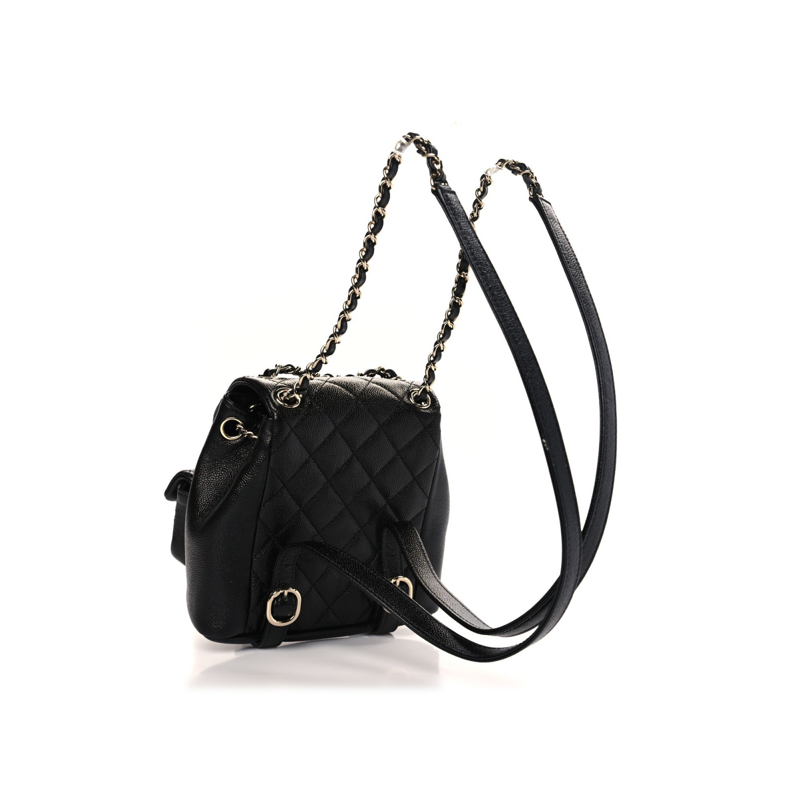 CHANEL MINI DUMA POCKETS DRAWSTRING BACKPACK