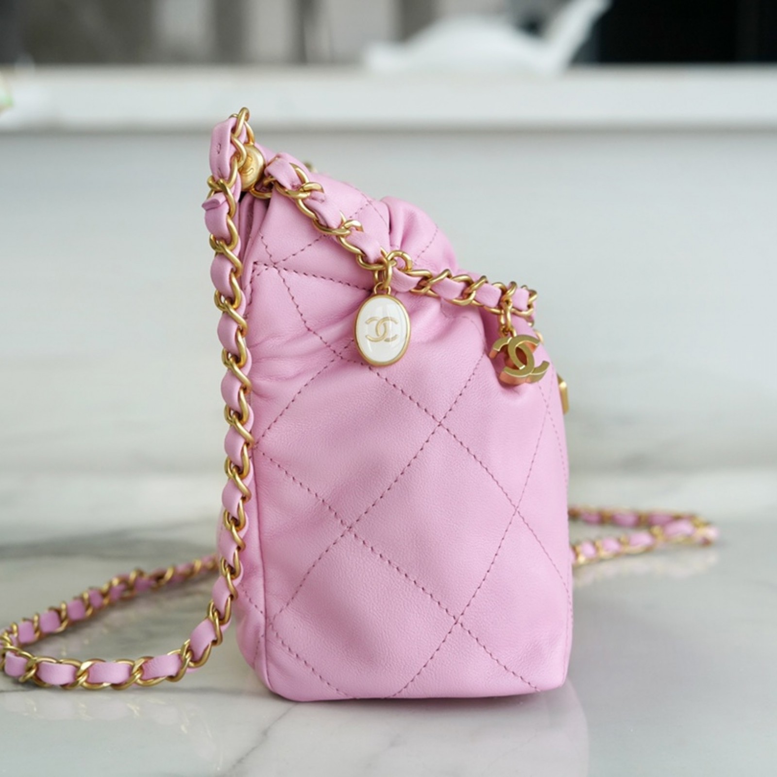 CHANEL MINI BUCKET BAG