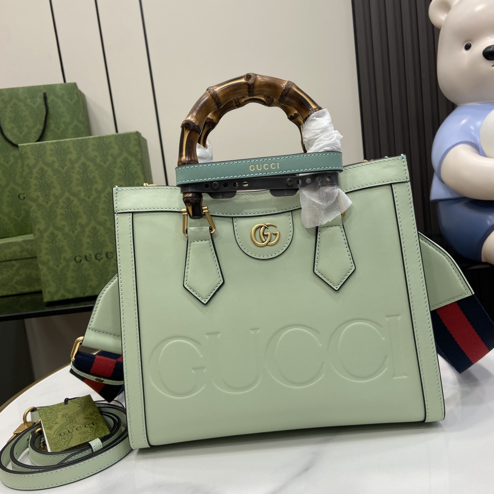 GUCCI DIANA SMALL TOTE BAG