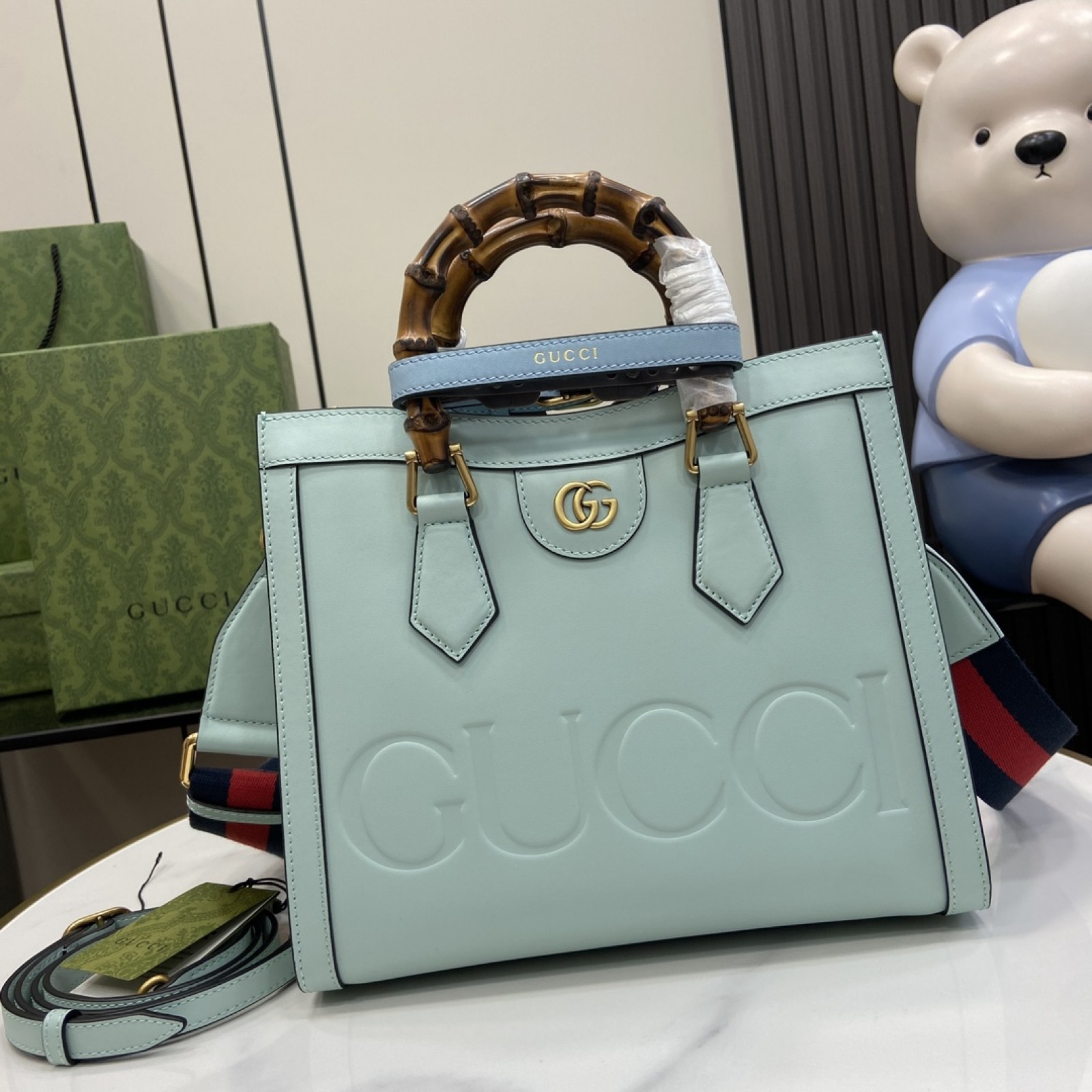 GUCCI DIANA SMALL TOTE BAG