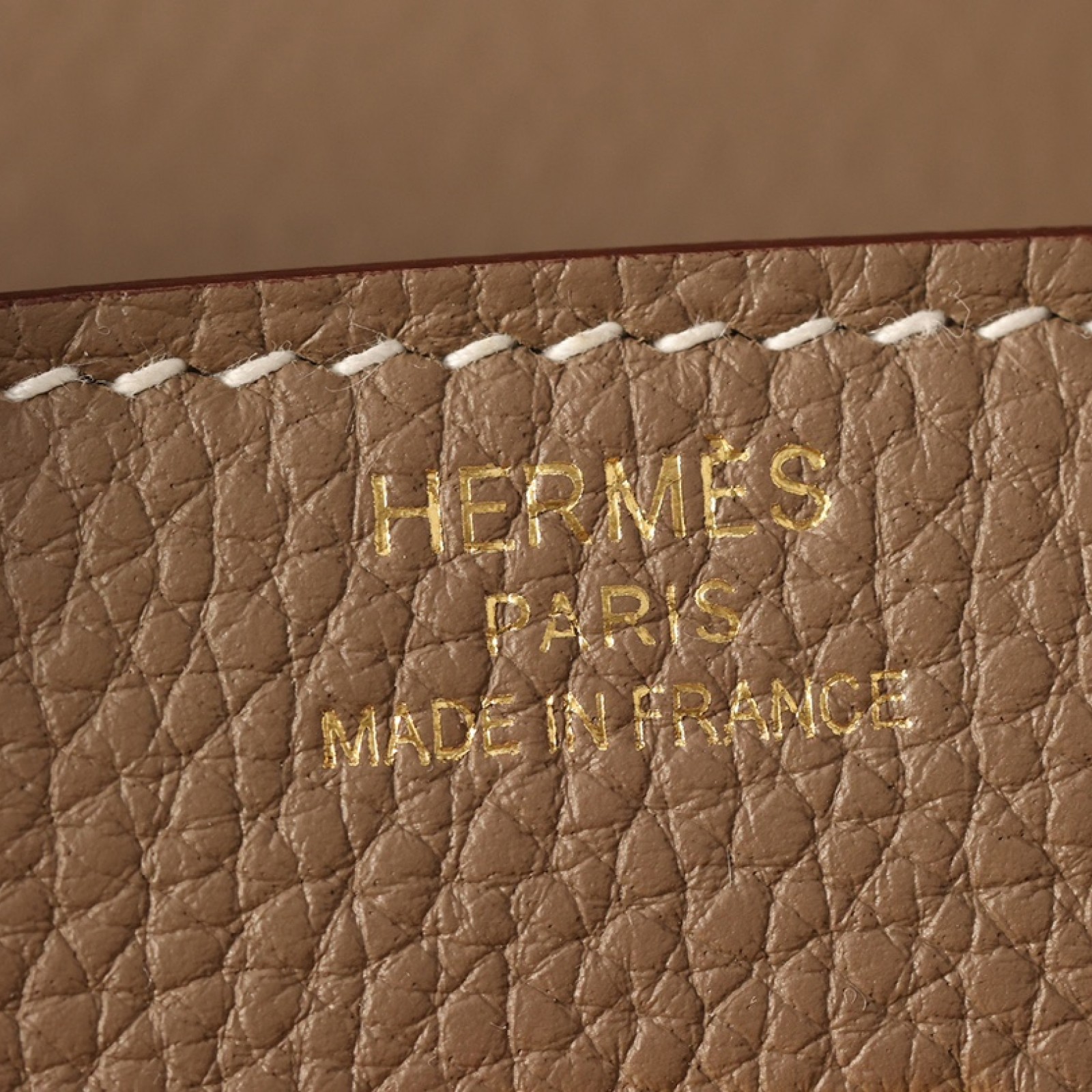 HERMÈS Birkin 30 ÉToupe Togo