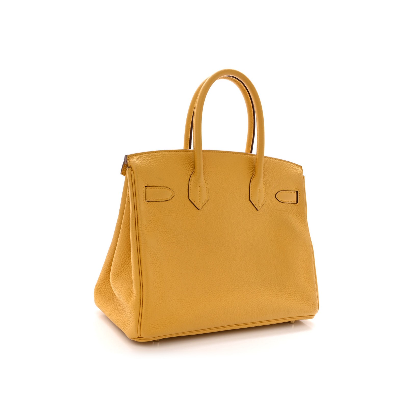 HERMÈS Birkin 30 Jaune Ambre Togo