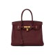 HERMÈS Birkin 30 Rouge H Togo