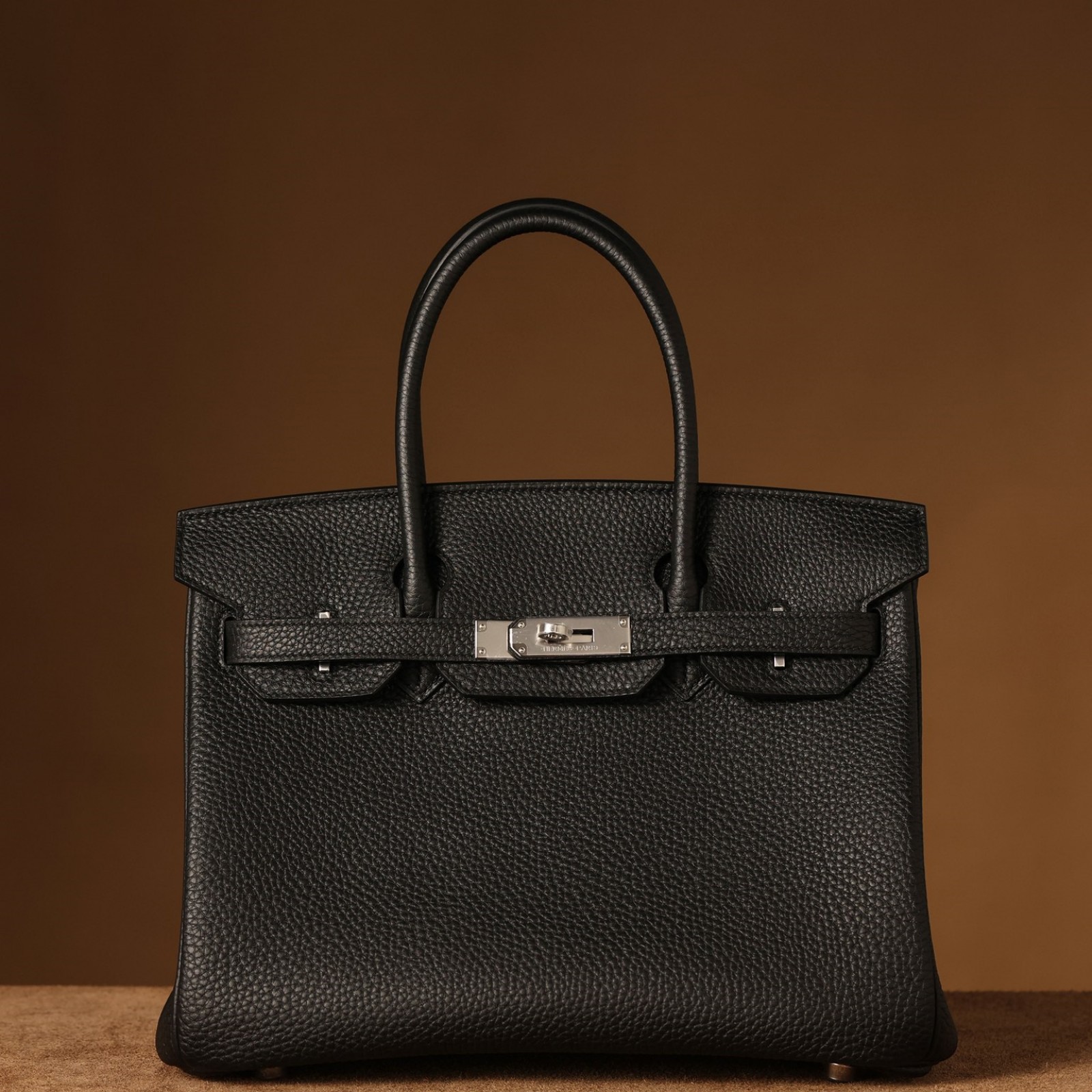 HERMÈS Birkin 30 Black Togo