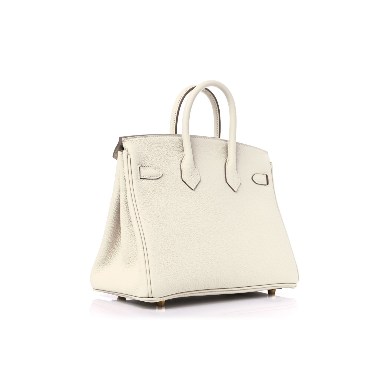 HERMÈS Birkin 25 Craie Togo