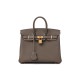 HERMÈS Birkin 25 Etoupe Togo