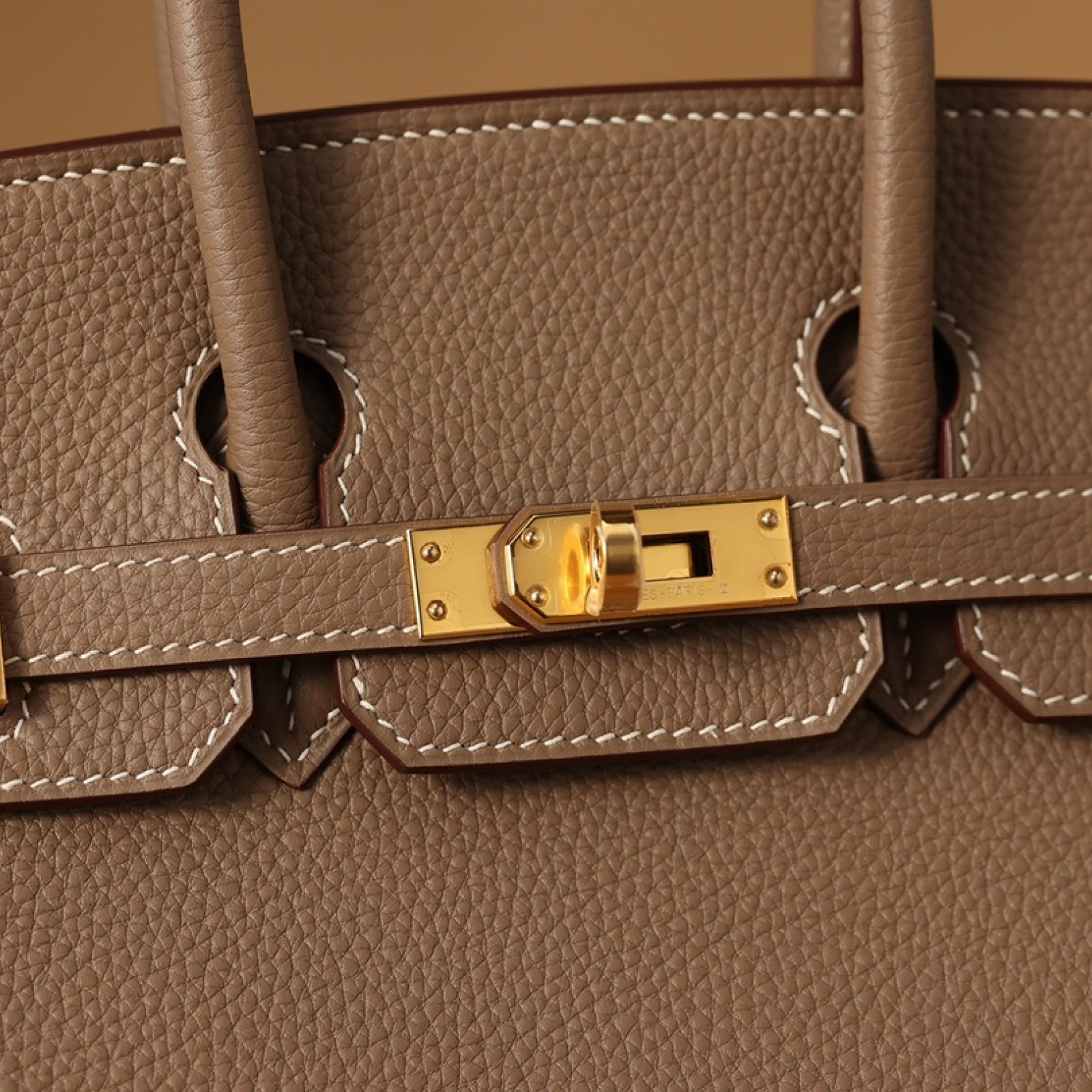 HERMÈS Birkin 25 Etoupe Togo