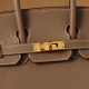 HERMÈS Birkin 25 Etoupe Togo