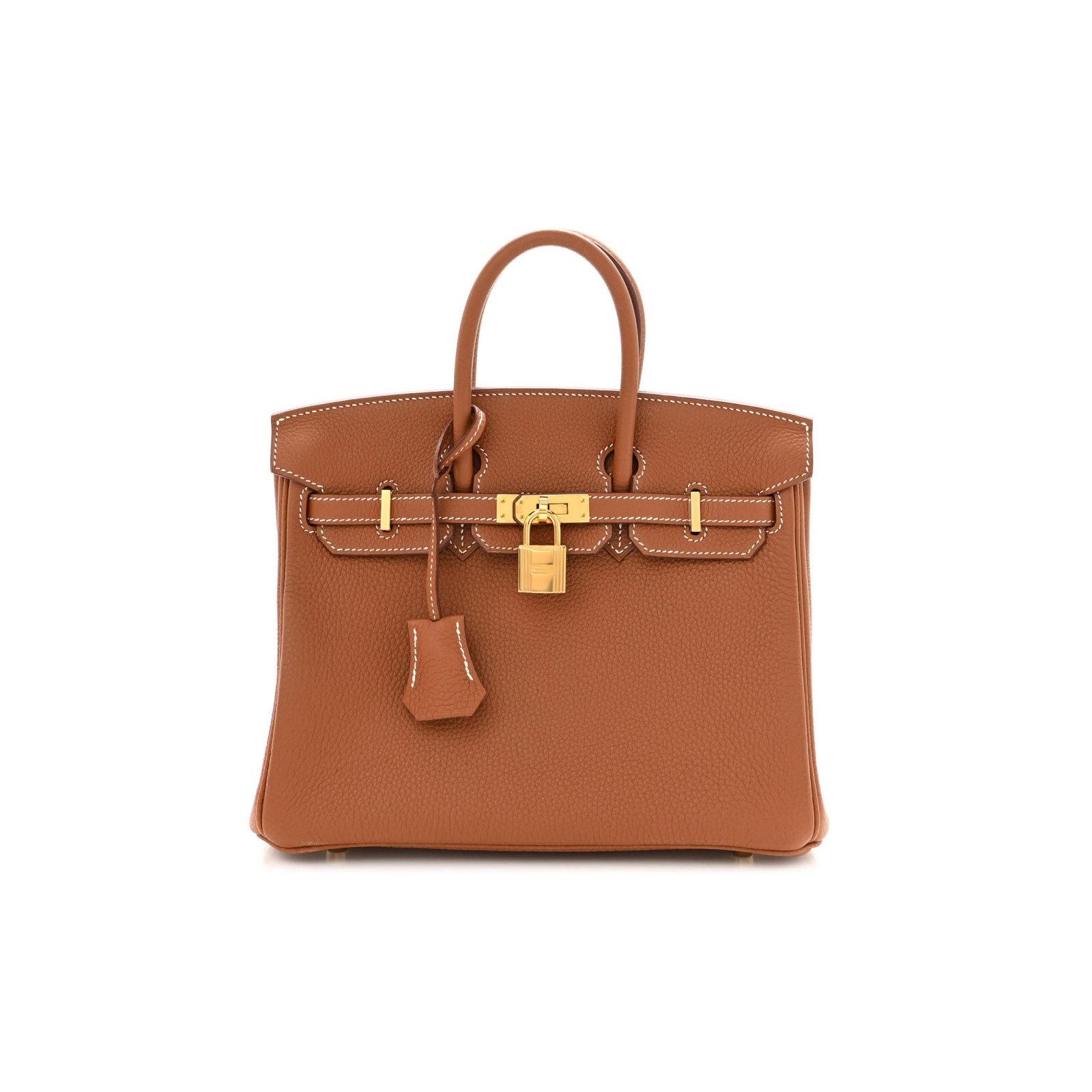 HERMÈS Birkin 25 Gold Togo