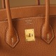 HERMÈS Birkin 25 Gold Togo