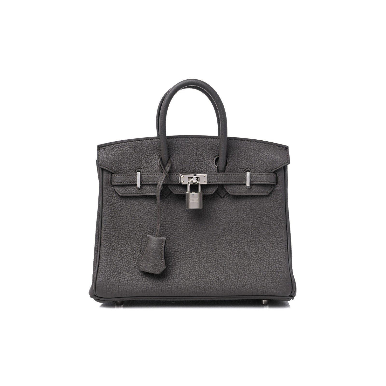 HERMÈS Birkin 25 Etain Togo