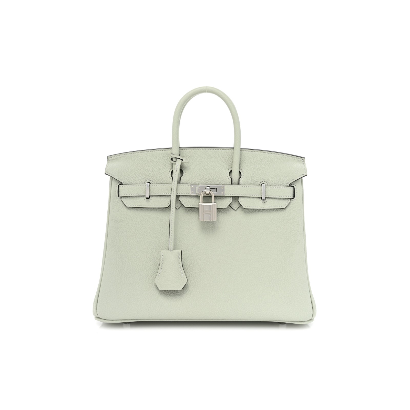 HERMÈS Birkin 25 Gris Neve Togo