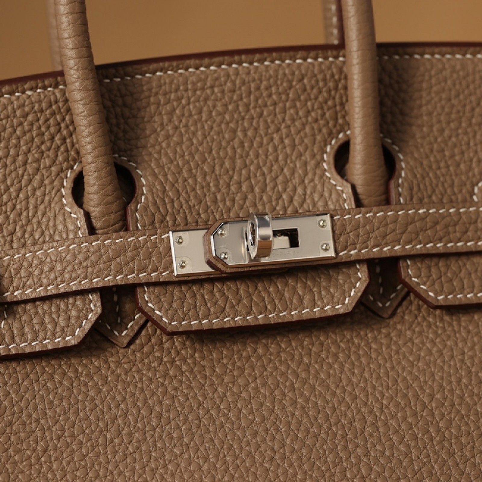 HERMÈS Birkin 25 Etoupe Togo