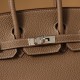 HERMÈS Birkin 25 Etoupe Togo