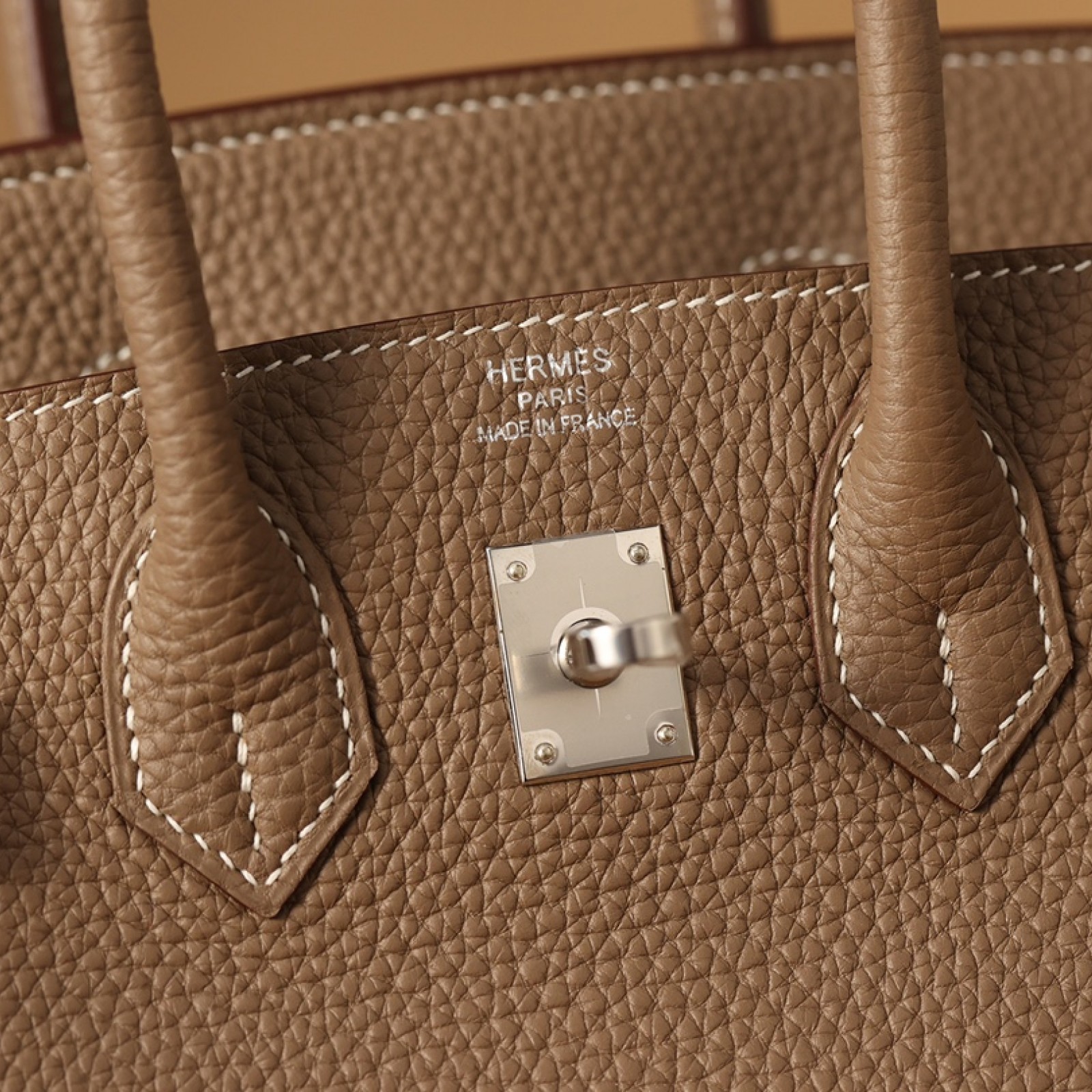 HERMÈS Birkin 25 Etoupe Togo