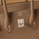 HERMÈS Birkin 25 Etoupe Togo