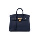 HERMÈS Birkin 25 Bleu Nuit Togo