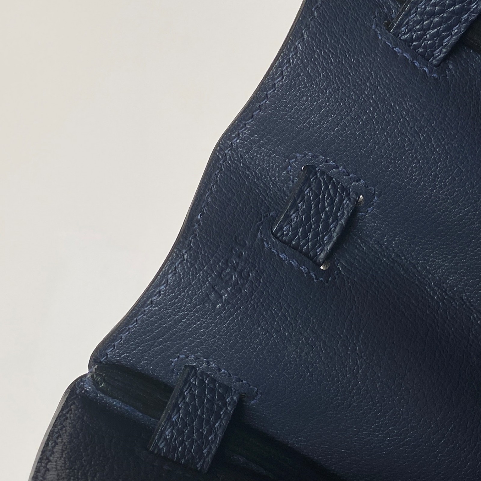 HERMÈS Birkin 25 Bleu Nuit Togo