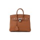 HERMÈS Birkin 25 Gold Togo