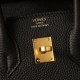 HERMÈS Birkin 25 Black Togo