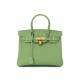 HERMÈS Birkin 30 Vert Criquet Epsom