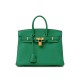 HERMÈS Birkin 30 Vert Vertigo Togo