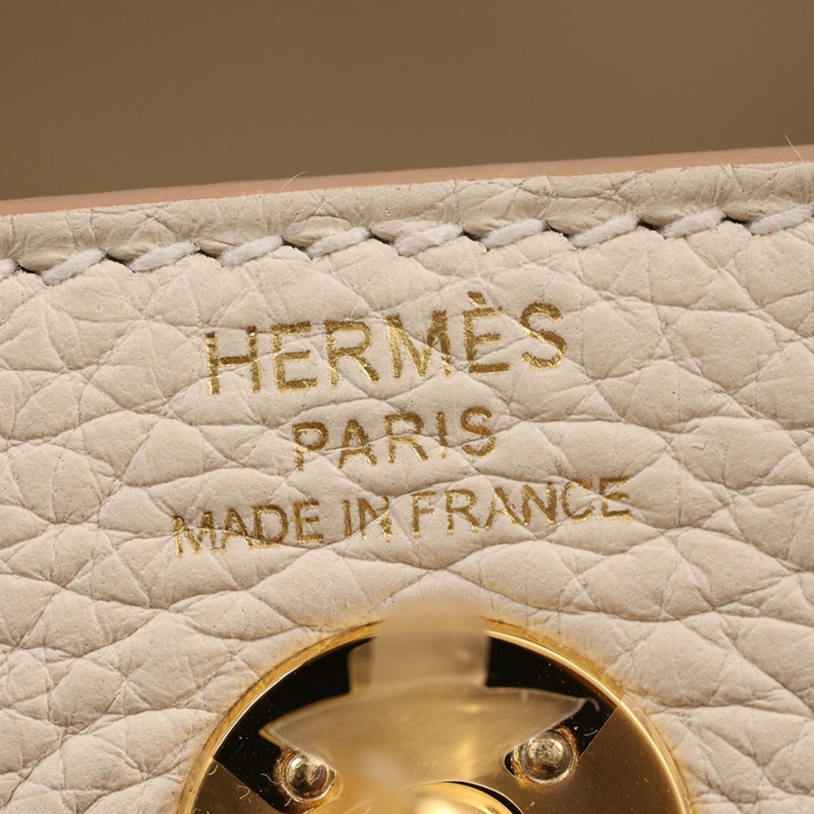 Hermès Lindy 19 Craie TC