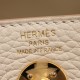 Hermès Lindy 19 Craie TC