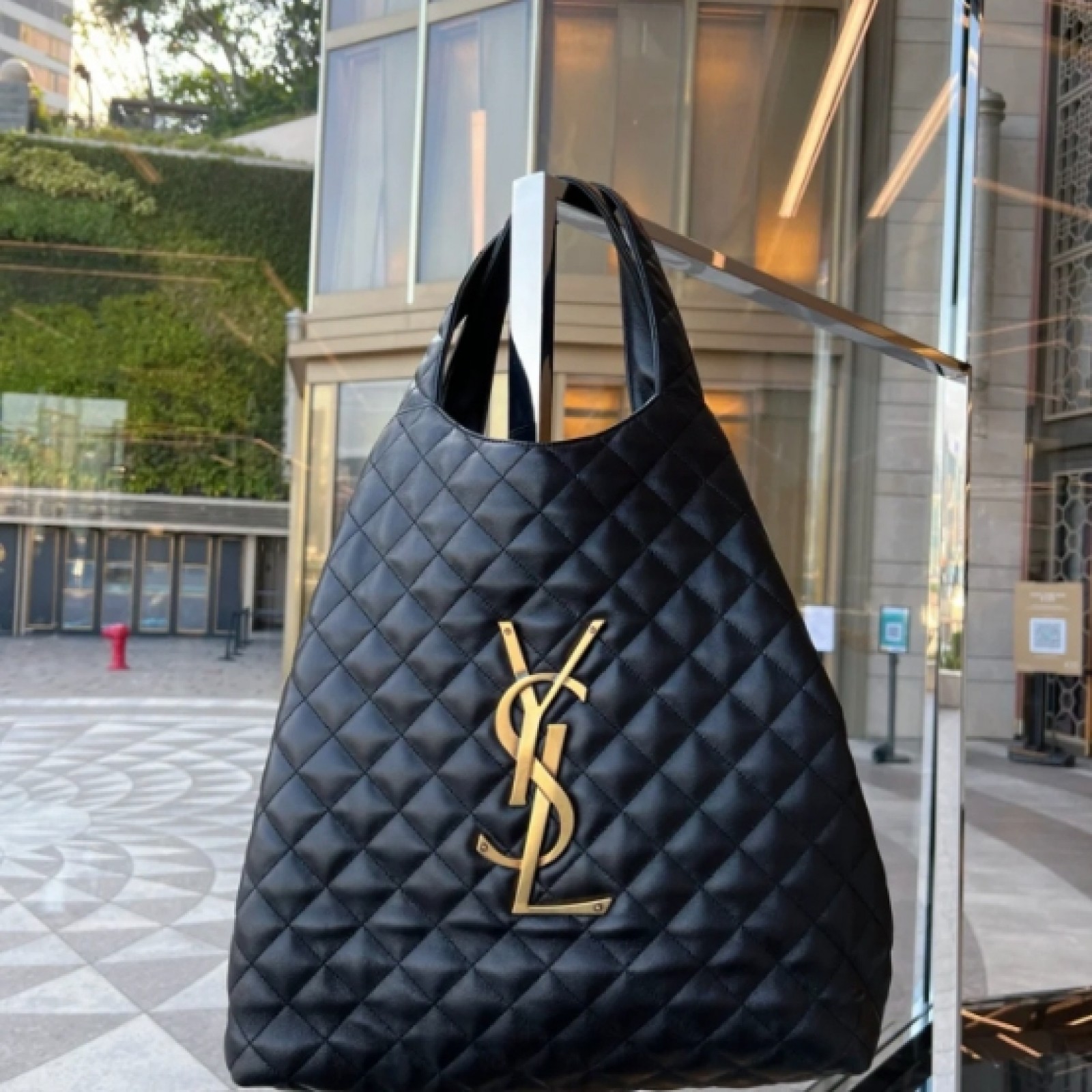 YSL Icare Maxi Shopping Bag