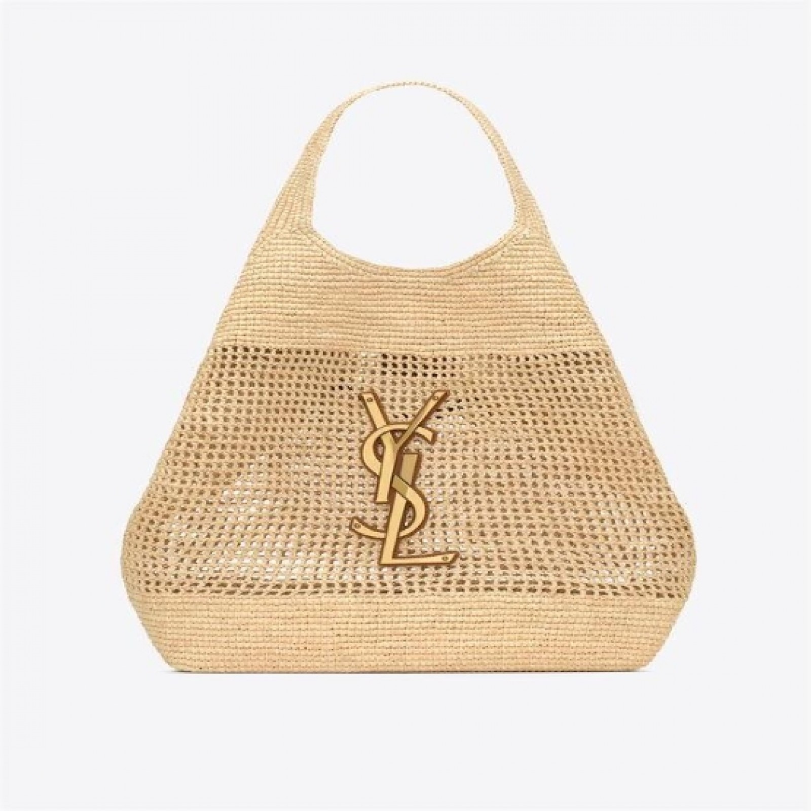 YSL ICARE IN RAFFIA