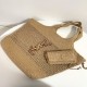 YSL ICARE IN RAFFIA