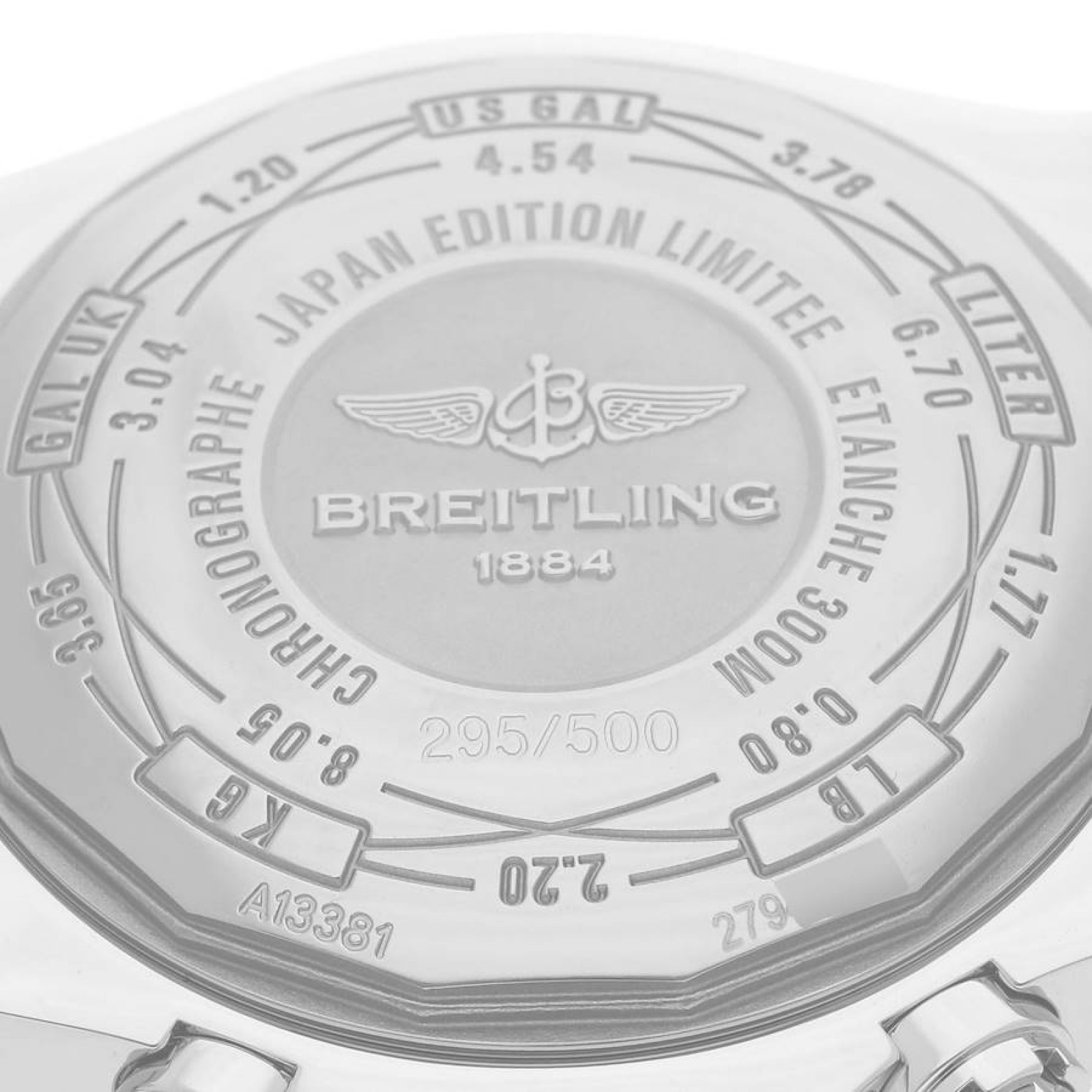 Breitling Avenger II White Dial Steel Mens Watch A13381