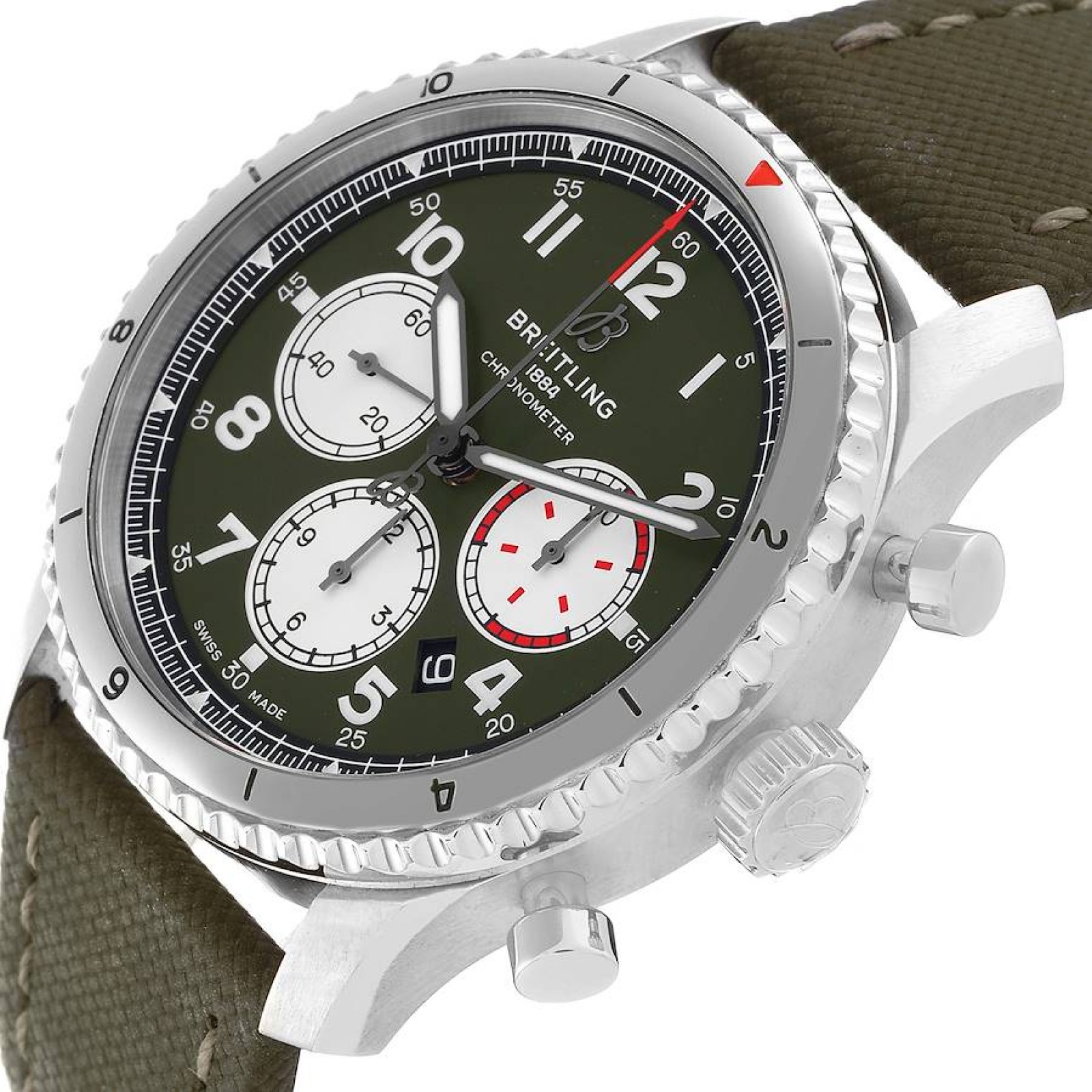 Breitling Aviator 8 B01 Curtiss Warhawk Steel Mens Watch AB0119