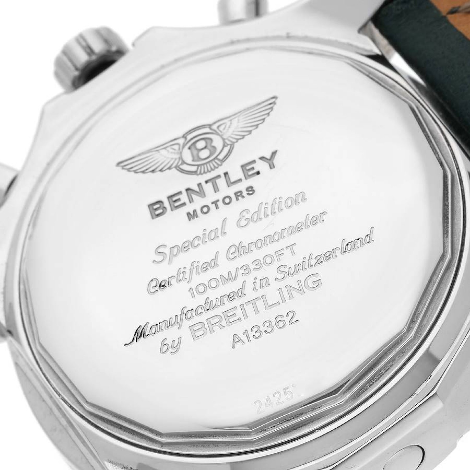 Breitling Bentley Motors GT Chronograph Steel Mens Watch A13362