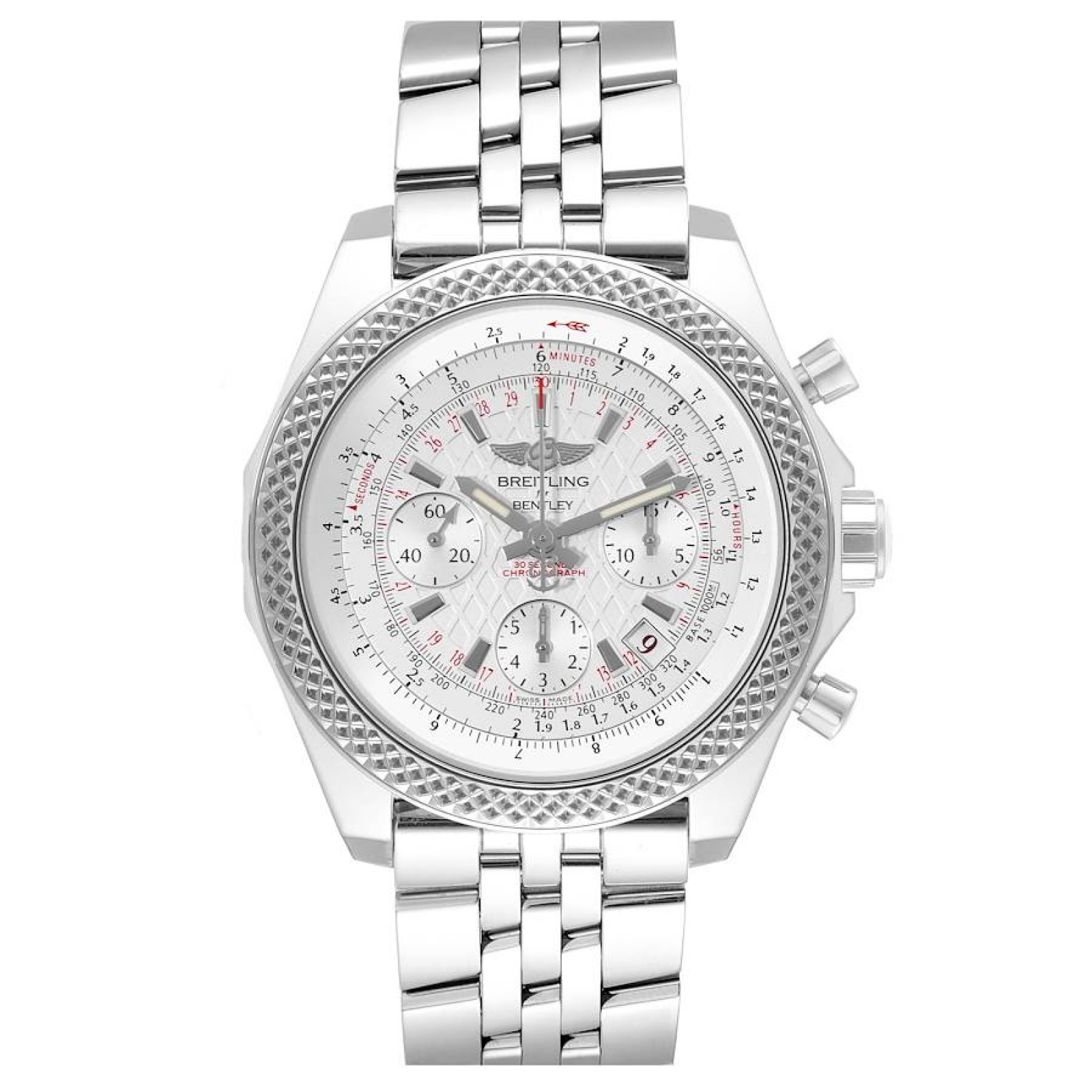 Breitling Bentley B06 Chronograph Steel Mens Watch AB0612