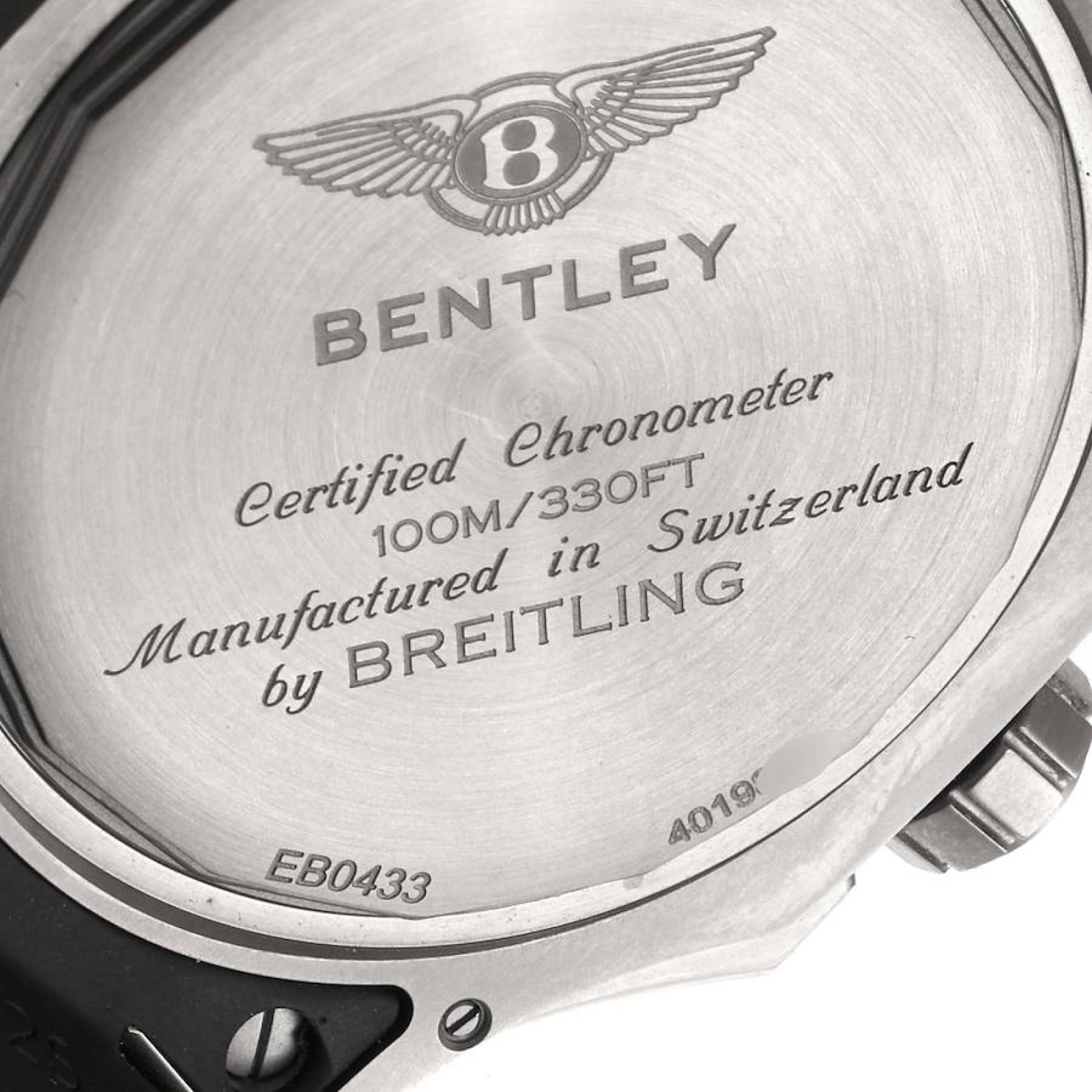 Breitling Bentley GMT Light Body B04 Titanium Mens Watch EB0433